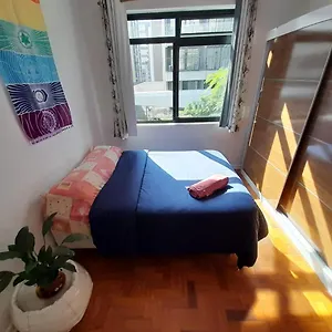 Quarto em Acomodações Particulares Tranquilidade Em Apto Compartilhado